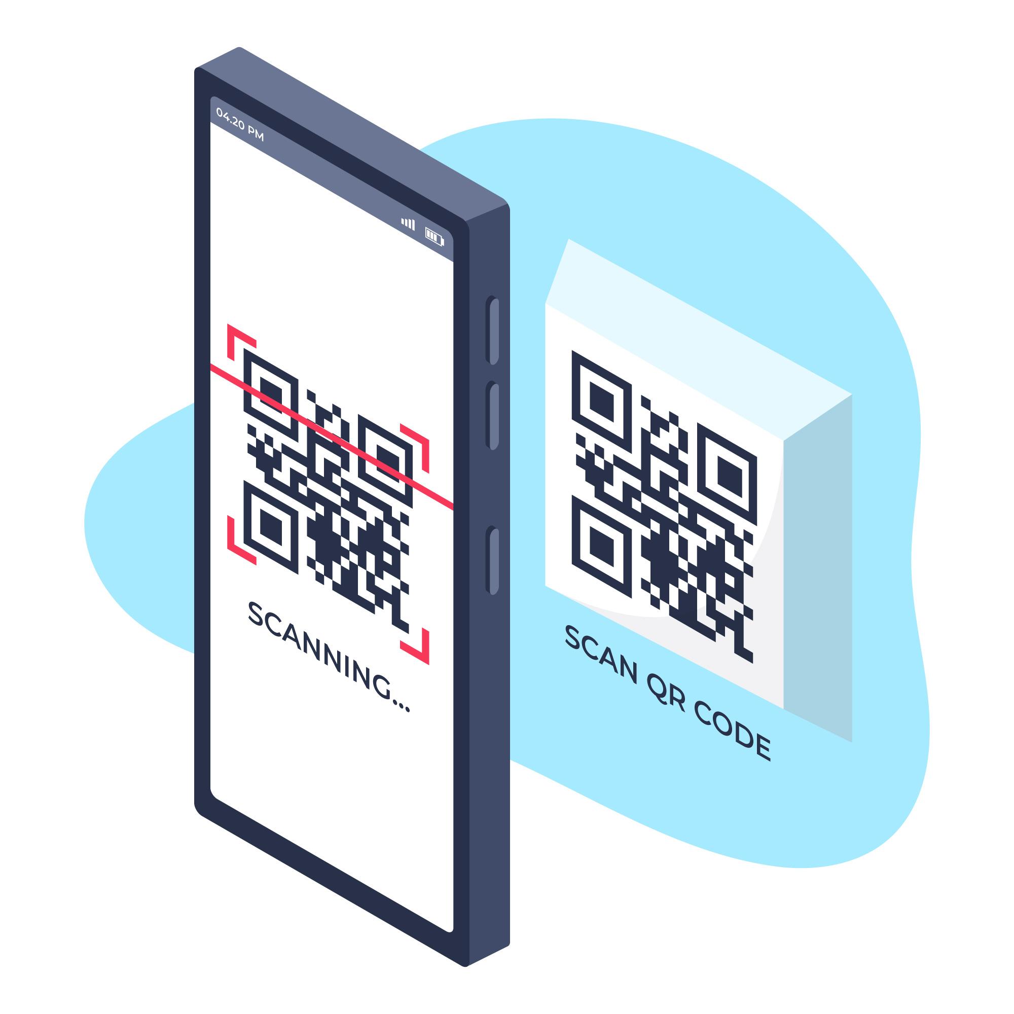 Phone Scanning QR